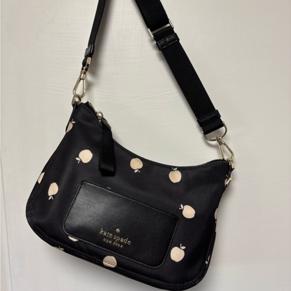 KATE SPADE Chelsea Nylon The Little Better Orchard Toss Crossbody with Pouch Bag